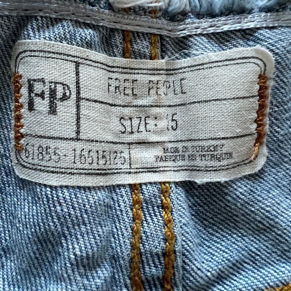 🎉HP🎉 Free People Low -Rise Jeans, Sz 25 - Picture 5 of 6